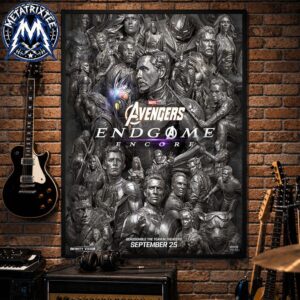 Avengers Endgame Encore New Official Movie Poster Reassemble The Team In Theaters In September 25 2026 Durable Poster Canvas
